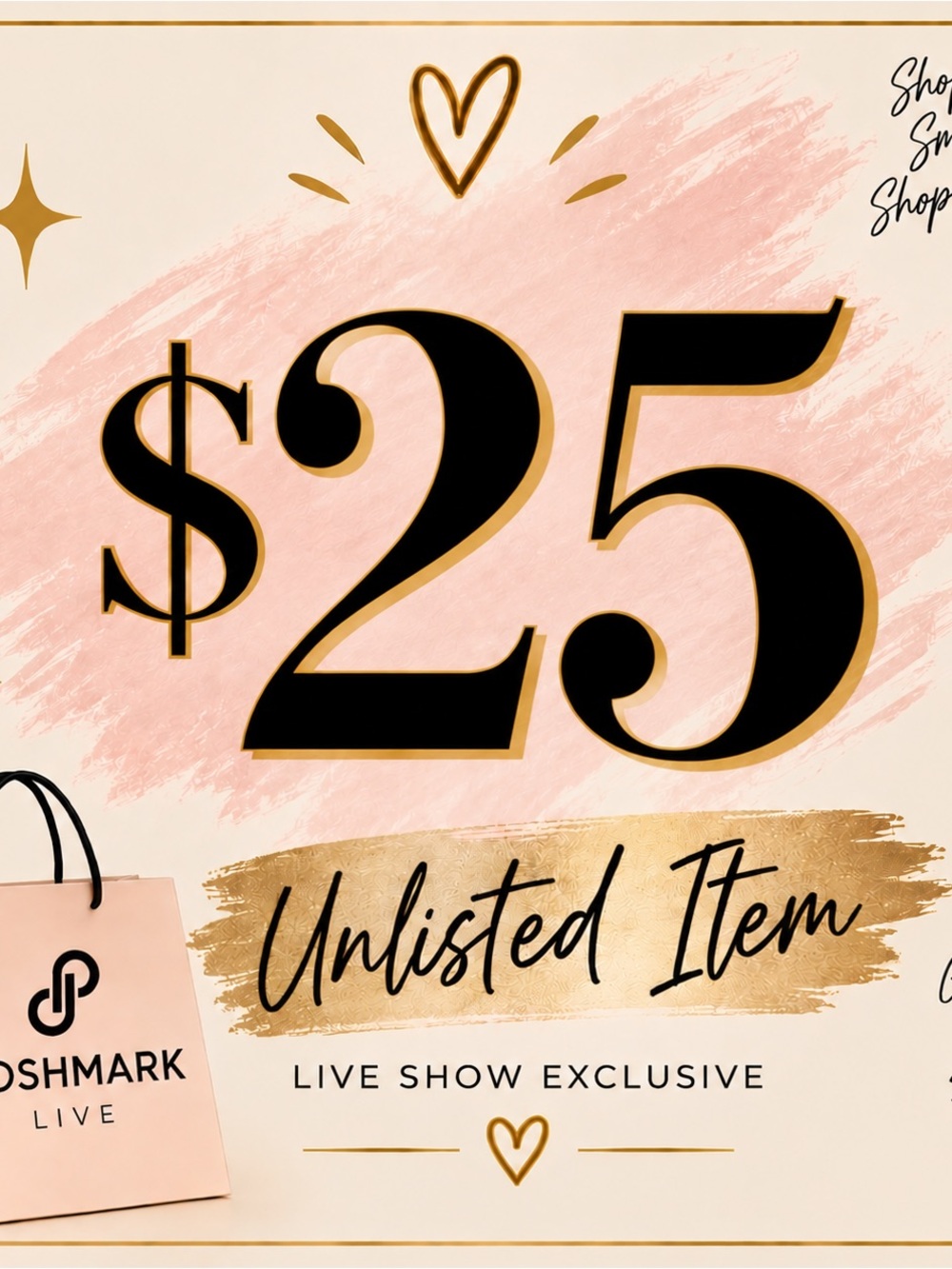 $25 Unlisted Listing Do Not Like